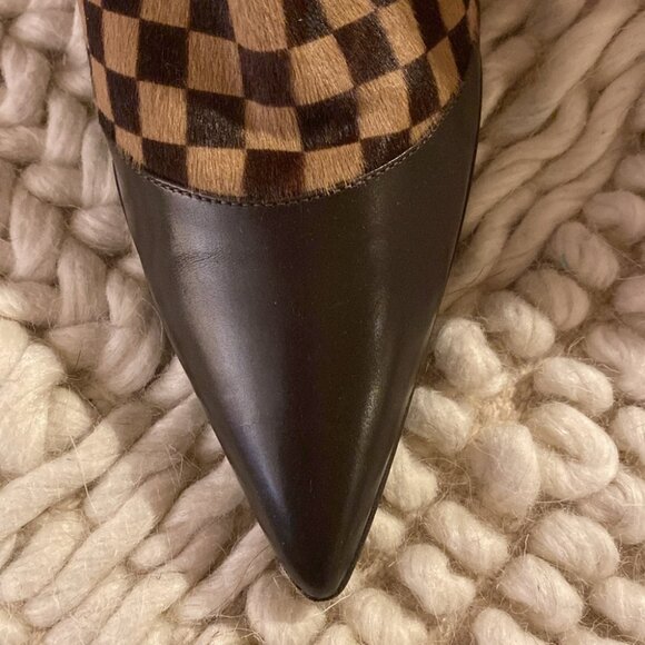SOLD Louis Vuitton Pony Hair Booties - Picture 6 of 16